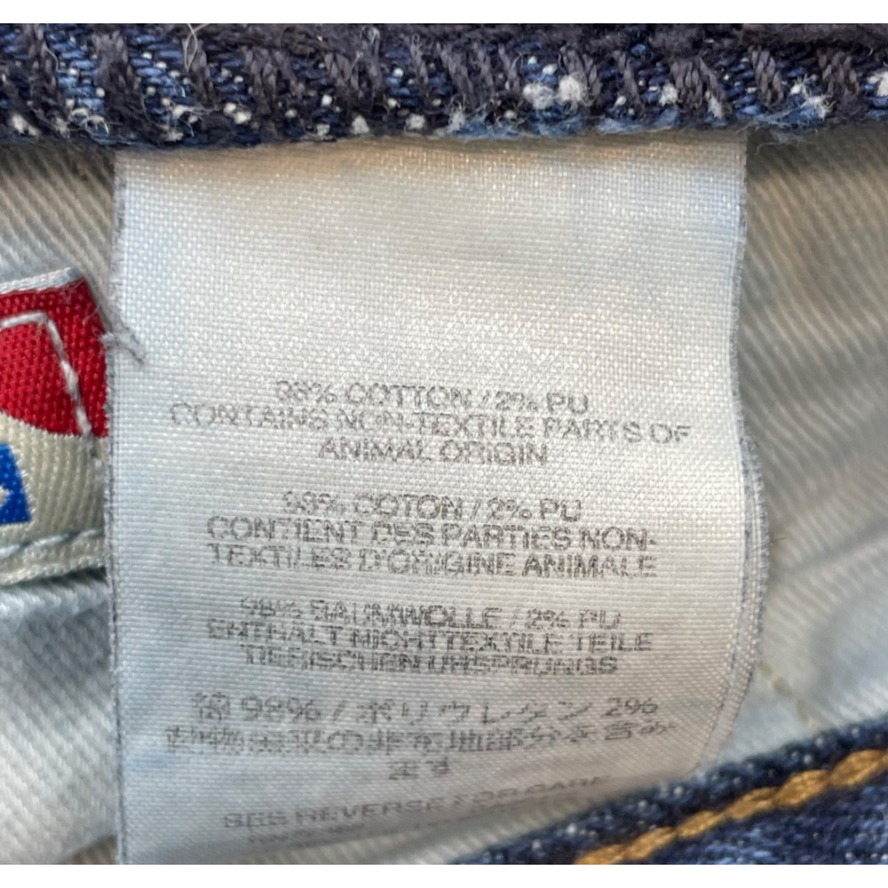J Crew Jeans Mens 32 x 30 Blue Cotton Blend Stretch 770 Straight Slim Fit - Picture 4 of 8